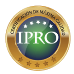 Certificación IPRO
