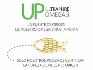 Omega UP UltraPure la fuente de origen de nuestro Omega 3 nos importa. Solo nosotros podemos certificar la pureza de nuestro origen